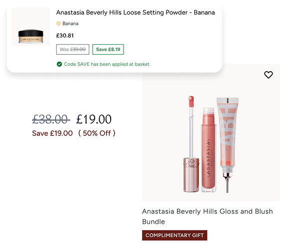 Discount types