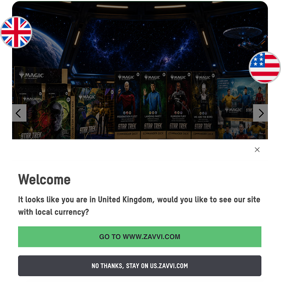 International overlay