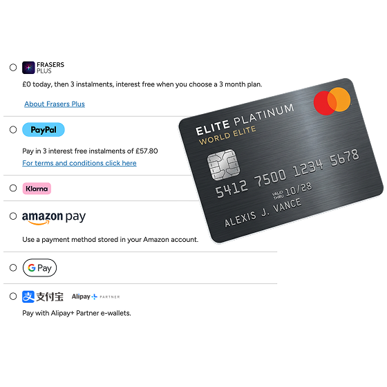 Payment methods