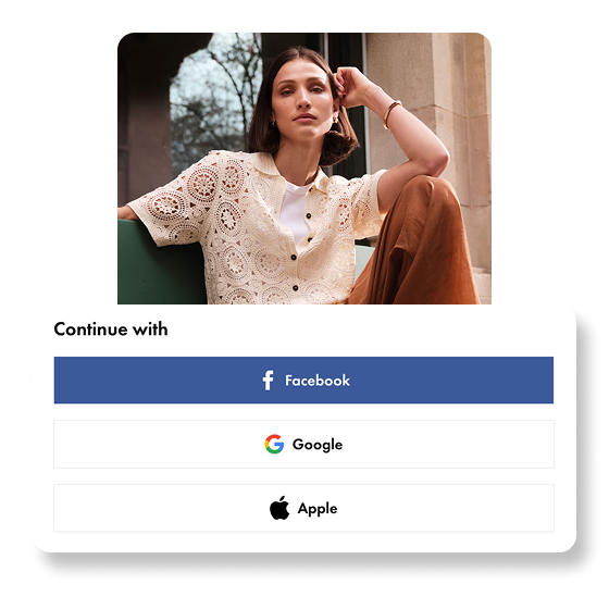 Social / single sign-on